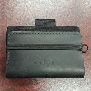 Black Leather Wallet